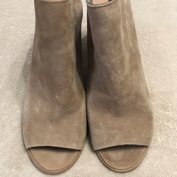 Steve Madden Nollla Open Toe Leather Block Heels - Picture 2 of 4